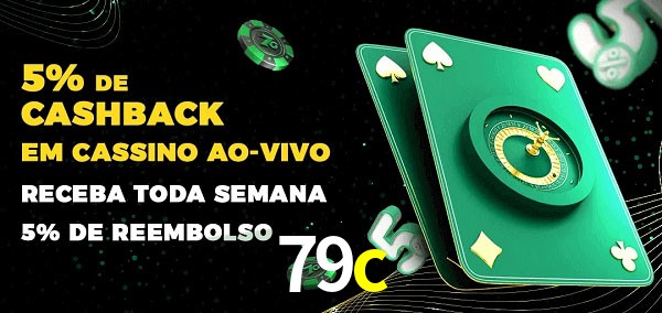 Promoções do cassino ao Vivo 79c